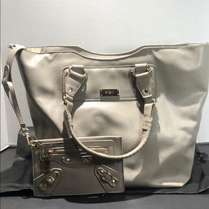 BCBG bag and wristlet set